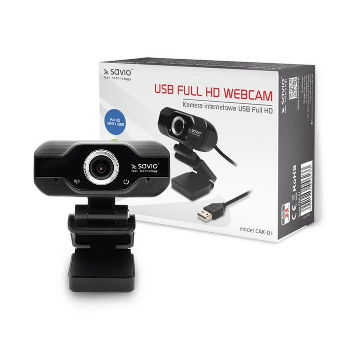 Webcam Savio CAK-01 1080 p
