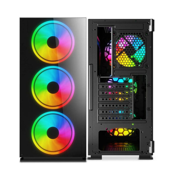 Unitate Semi-tower ATX Savio SAVGC-PRIMEX1 Negru