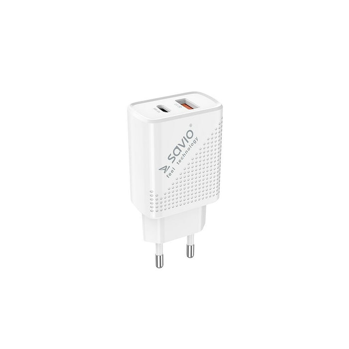 Încărcător de Perete Savio LA-05 Alb 18 W