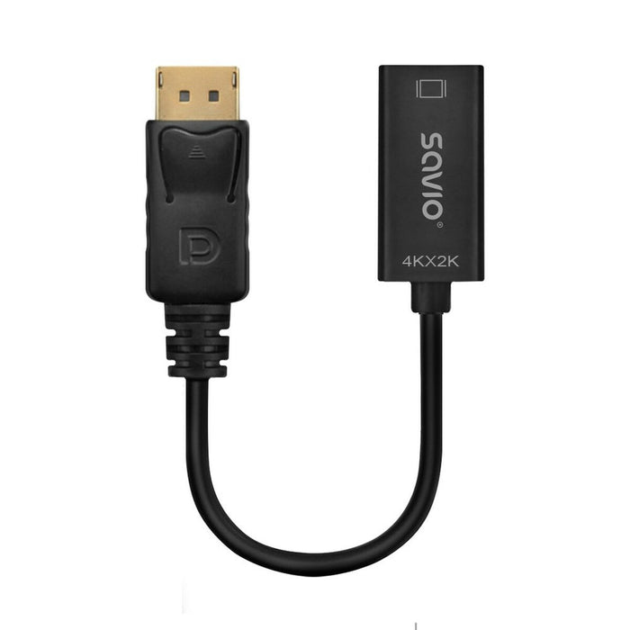 Adaptor DisplayPort la HDMI Savio AK-62 20 cm