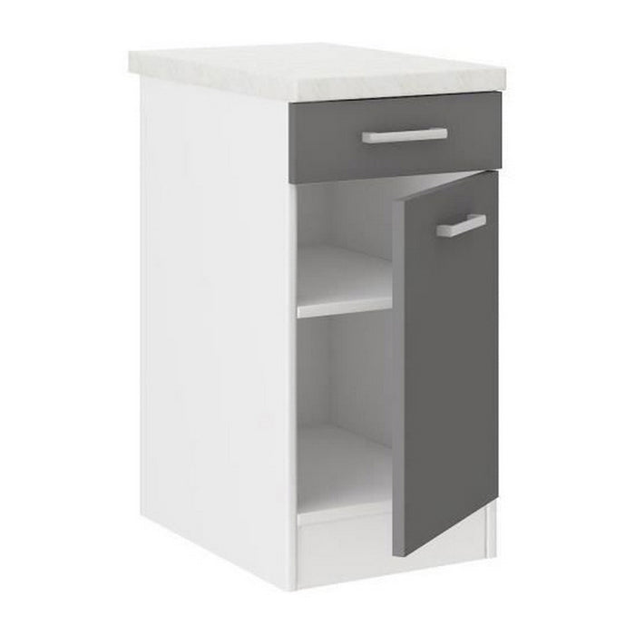 Mobilă de bucătărie 40 x 47 x 82 cm Gri Melamina PVC
