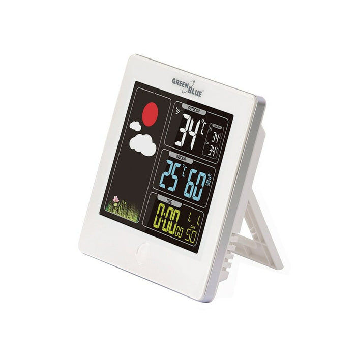 Stație Meteorologică Multifuncțională Greenblue GB521W Alb