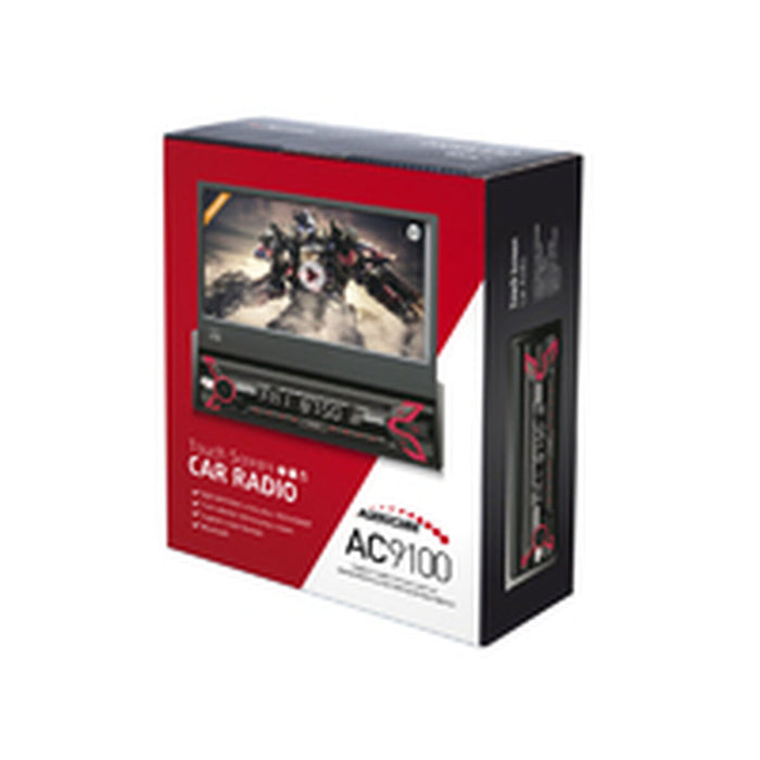 Radio CD pentru Mașini AudioCore AC9100 Negru Roșu