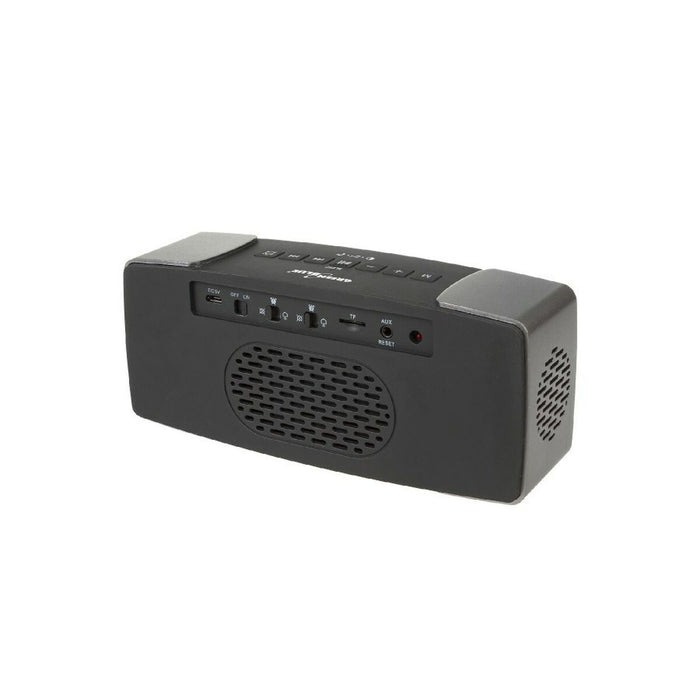 Ceas-Deșteptător Greenblue 62917 Negru Gri Monocrom Negru/Gri