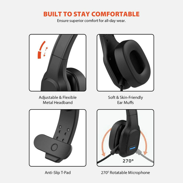 Căști Bluetooth cu Microfon AudioCore AC864
