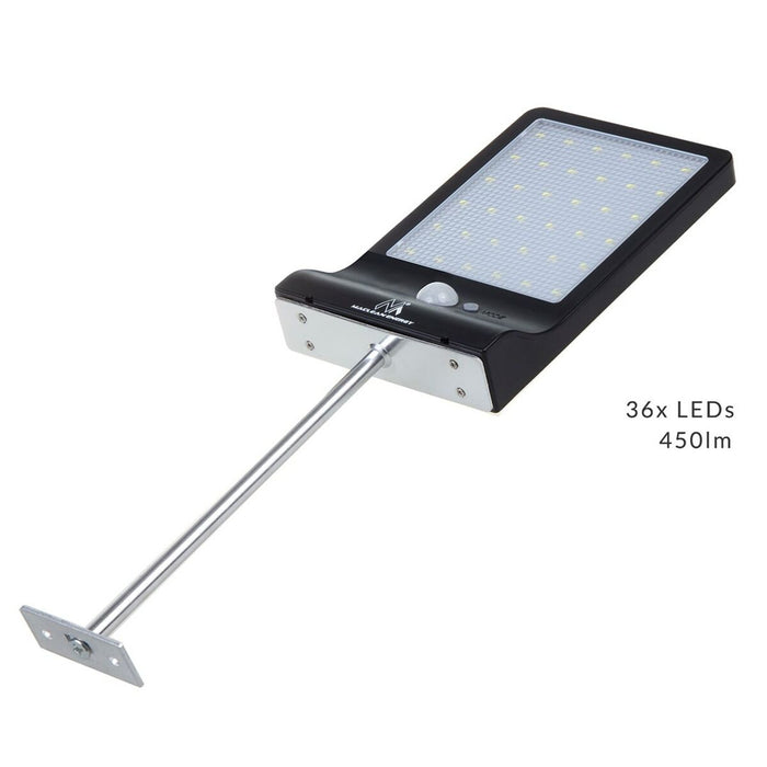 Lampă solară MacLean MCE444 6000 K Negru 4 W 20,1 x 11 x 25,1 cm