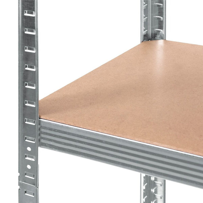 Raft Greenblue GB378 180 x 90 x 40 cm Gri oțel galvanizat Lemn MDF 75 Kg