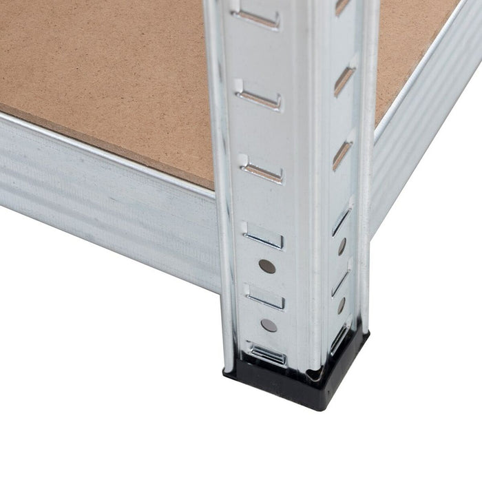 Raft Greenblue GB378 180 x 90 x 40 cm Gri oțel galvanizat Lemn MDF 75 Kg