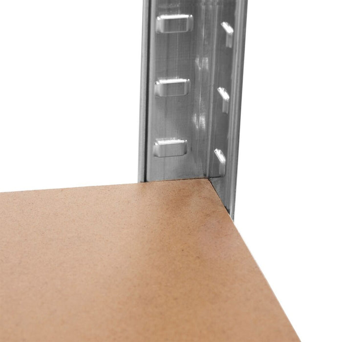 Raft Greenblue GB378 180 x 90 x 40 cm Gri oțel galvanizat Lemn MDF 75 Kg