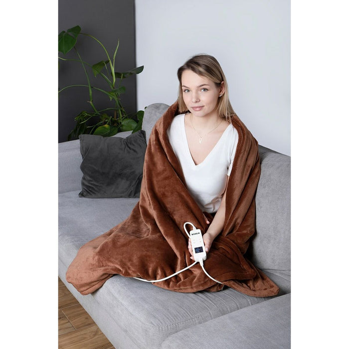 Pătură Electrică N'oveen EB655                           180 x 130 cm Maro Bronz