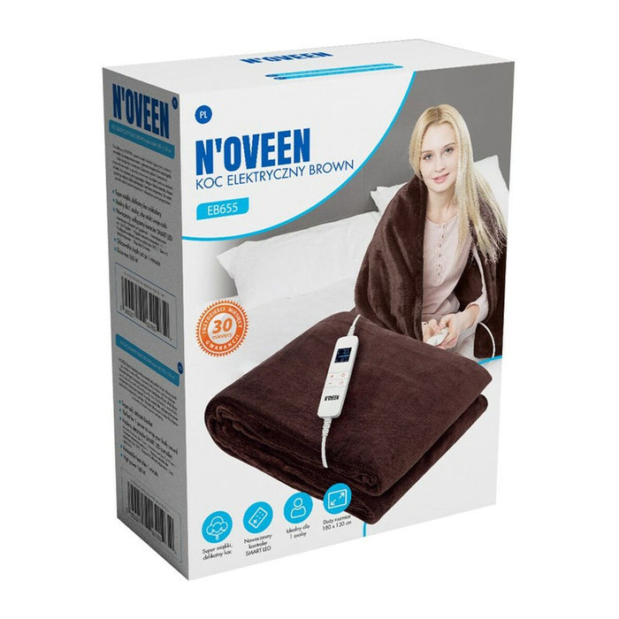 Pătură Electrică N'oveen EB655                           180 x 130 cm Maro Bronz