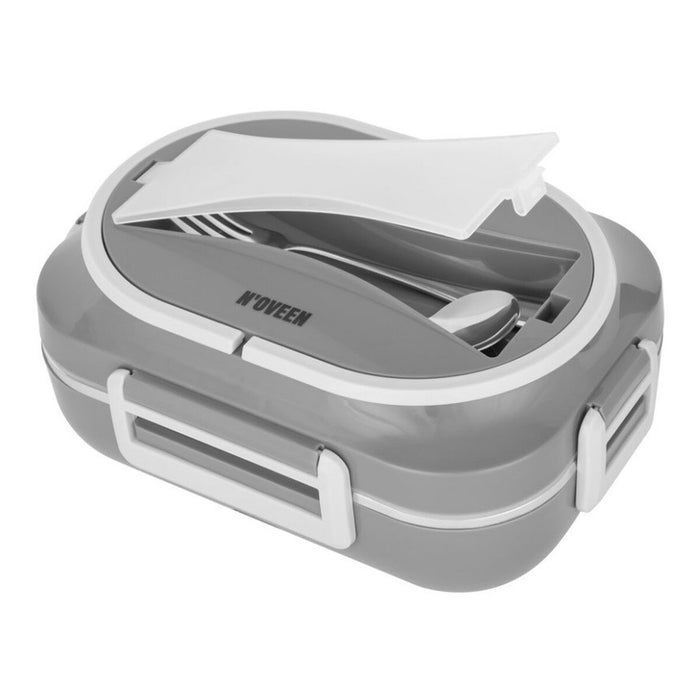 Cutie pentru Prânz N'oveen LB540 Gri închis Oțel inoxidabil 1 L 24 x 11 x 18,5 cm