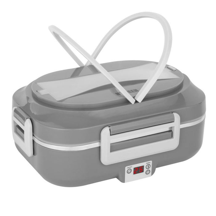 Cutie de Prânz Electrică N'oveen LB640 Gri închis Oțel inoxidabil 24 x 11 x 18,5 cm