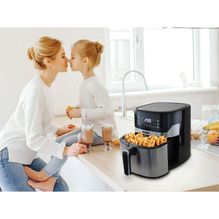 Friteuză fără Ulei N'oveen AF550 Negru 1600 W 6,5 L