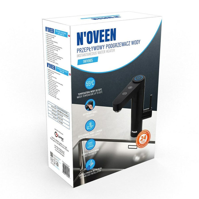 Fierbător N'oveen PODGRZEWACZ IWH965 Negru Oțel inoxidabil 3600 W 3000 W