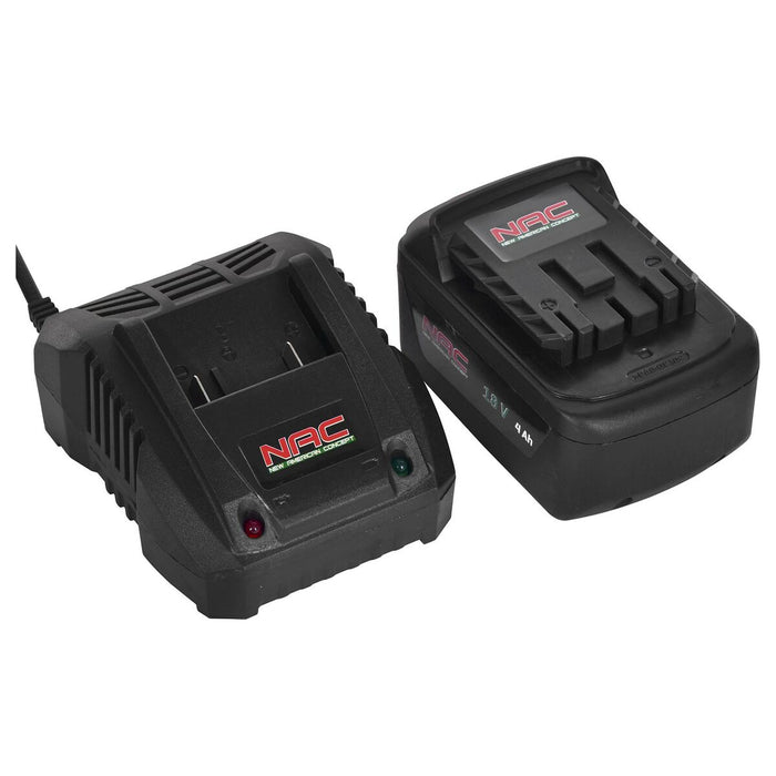 Mașină de tuns iarba Nac LB18-33-B40-S 18 V 32 L