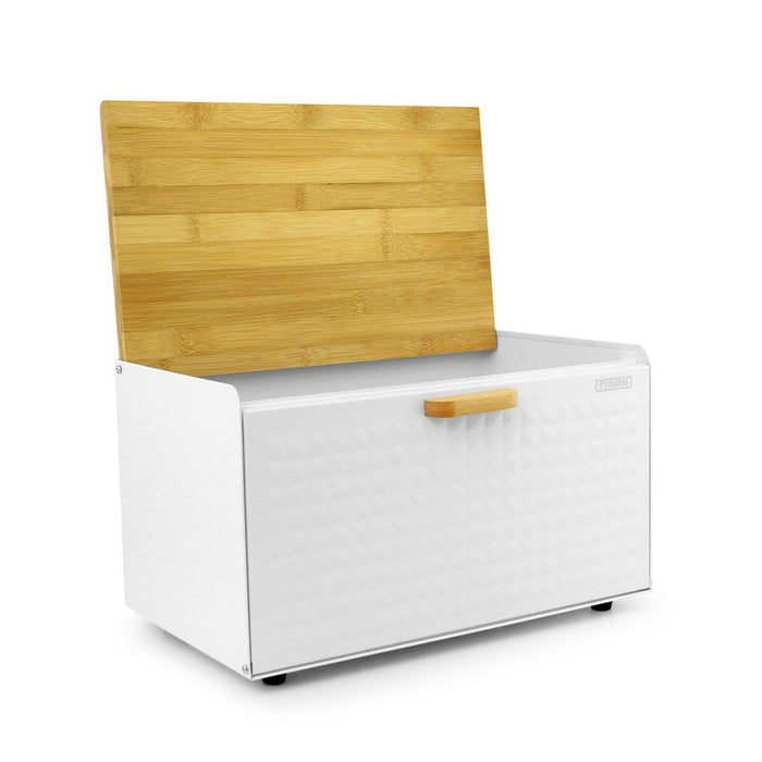 Coș pentru pâine Promis PCH-2W 21 x 35,5 cm Alb