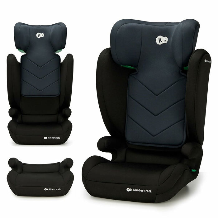 Scaun Auto Kinderkraft I-SPARK i-Size 100-150 cm Negru