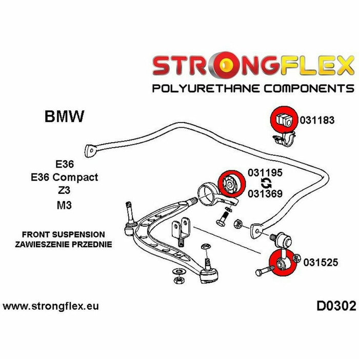 Silentblock Strongflex STF036105B