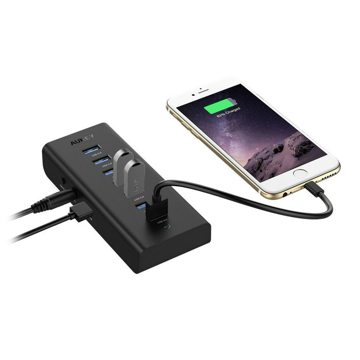 Hub USB Aukey CB-H3 Negru