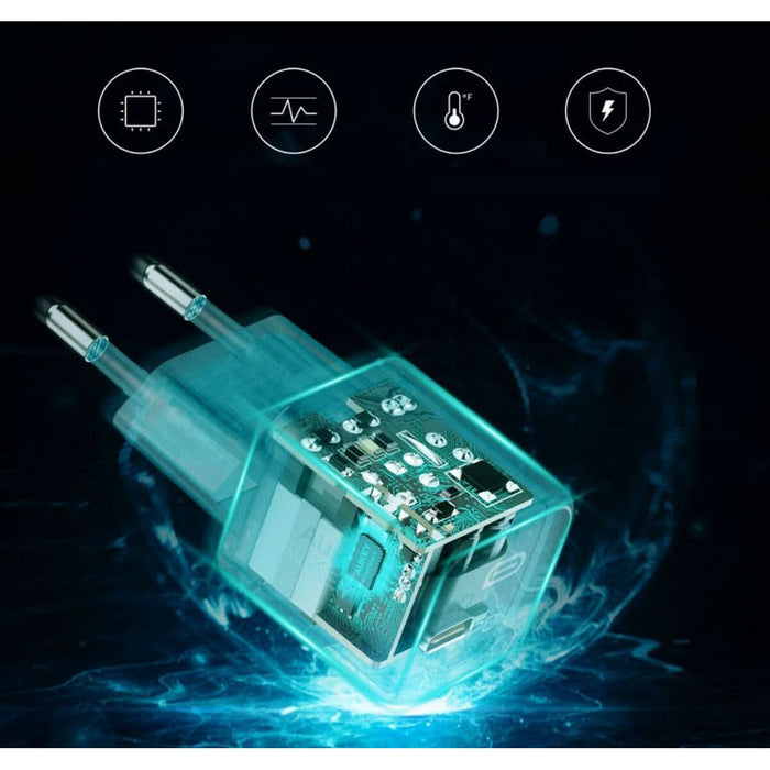 Încărcător de Perete Aukey PA-B1 Black Negru 20 W (1 Unități)