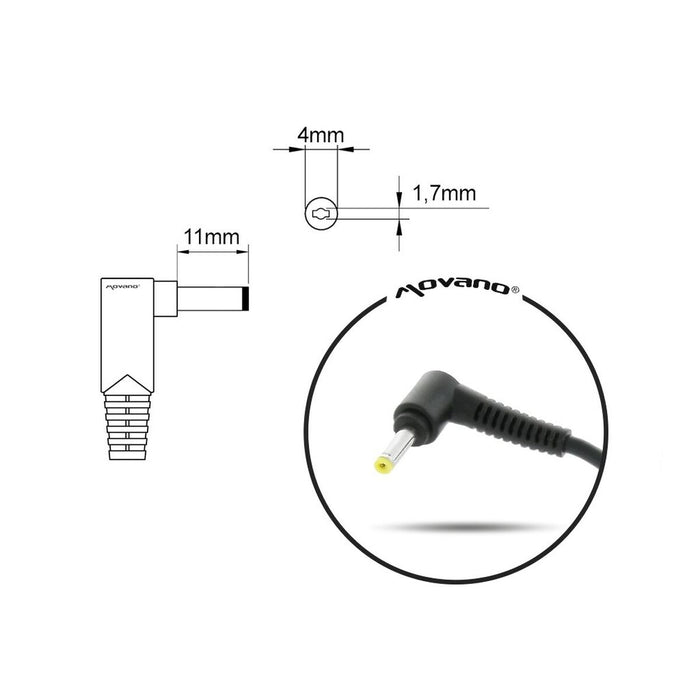 Încărcător pentru Laptop Mitsu 5ZM035 45 W