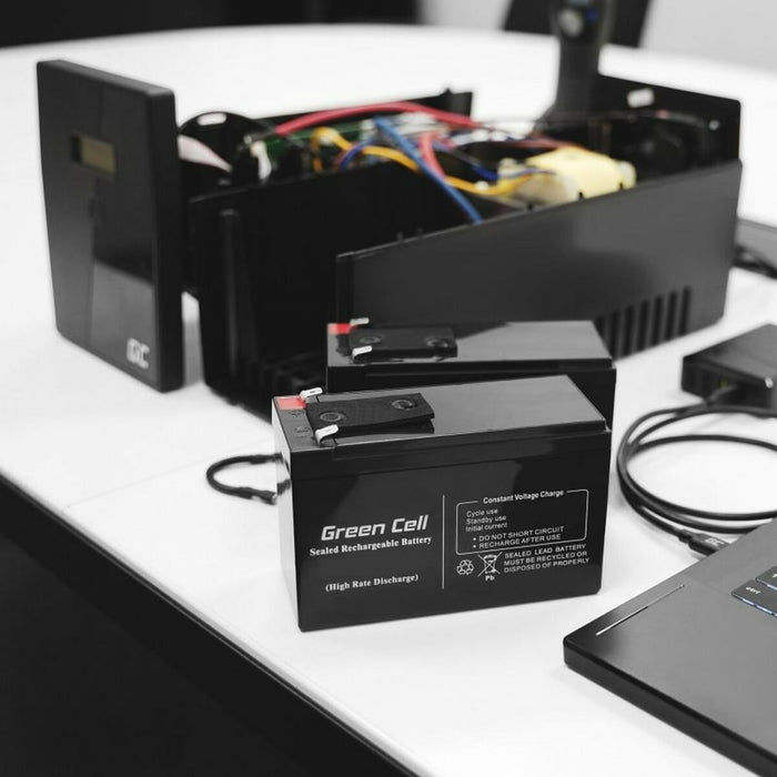 Baterie pentru Sistem de Alimentare Neîntreruptă Green Cell AGM08 1400 mAh 12 V