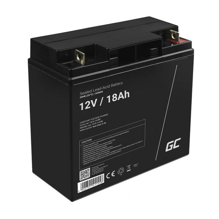 Baterie pentru Sistem de Alimentare Neîntreruptă Green Cell AGM09 18000 mAh 12 V