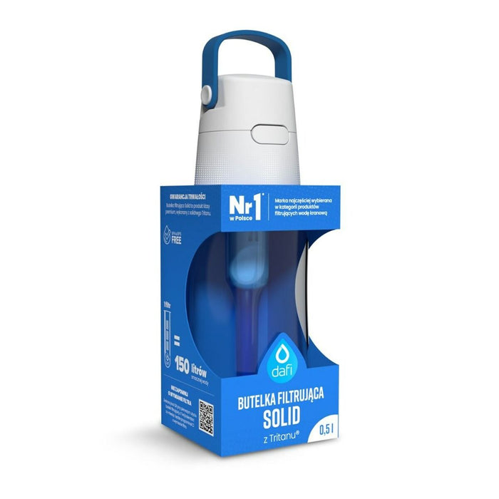 Sticlă cu Filtru de Carbon Dafi POZ03458                        Albastru Safir 500 ml