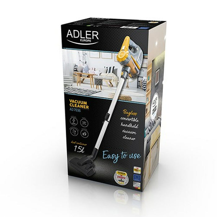 Aspirator fără Cablu Adler AD 7036 Negru Gri Portocaliu Bronz 800 W