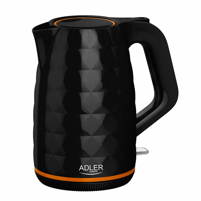 Fierbător Adler AD 1277 b Negru Plastic 2200 W 1,7 L