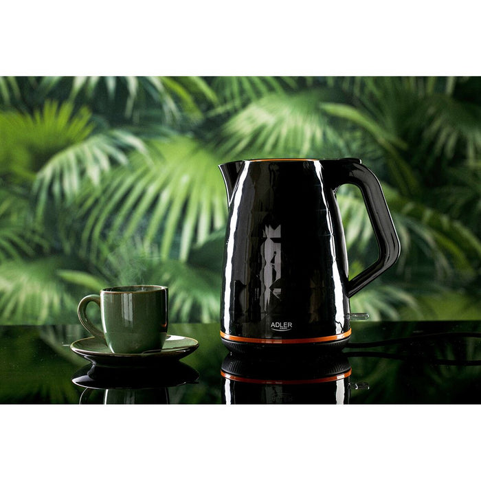 Fierbător Adler AD 1277 b Negru Plastic 2200 W 1,7 L