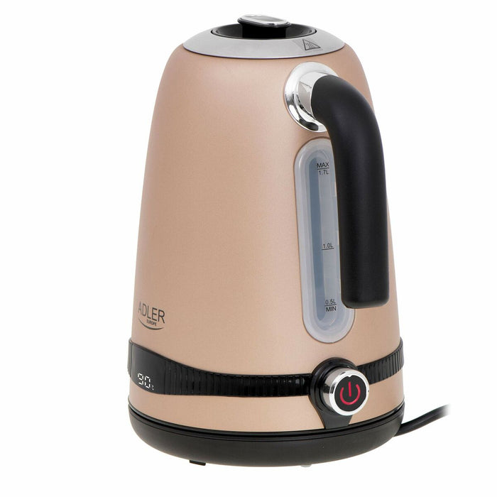 Fierbător Adler AD 1295 Bej Oțel inoxidabil 2200 W 1850 W 1,7 L
