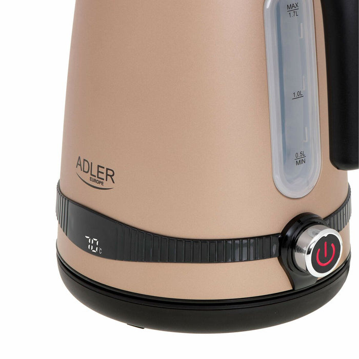 Fierbător Adler AD 1295 Bej Oțel inoxidabil 2200 W 1850 W 1,7 L
