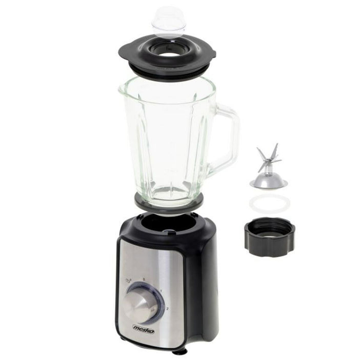 Mixer cu Pahar Adler MS 4080 Negru Oțel 600 W 1,5 L