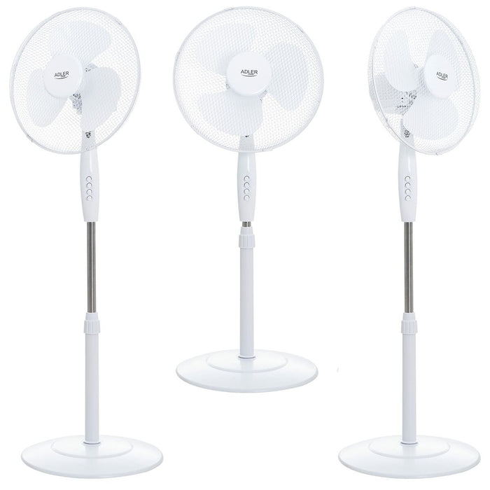 Ventilator Adler AD 7323w Alb 45 W