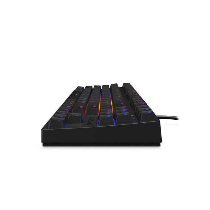 Tastatură Krux Atax PRO RGB Negru Engleză EEUU Maro QWERTY Qwerty US