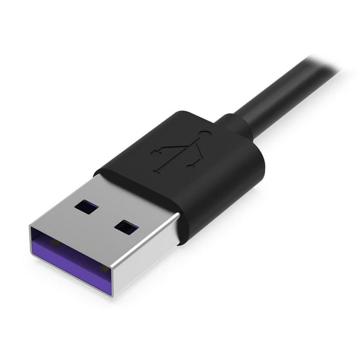 Cablu USB A la USB C Krux KRX0054 Negru 1,2 m