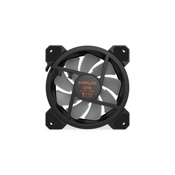 Ventilator de Unitate Krux LUNAR ARGB 3 Unități Ø 12 cm (3 Unități)