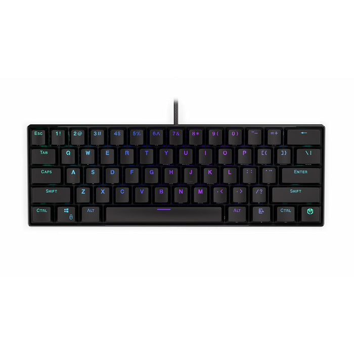Tastatură Endorfy EY5A071 Negru Roșu