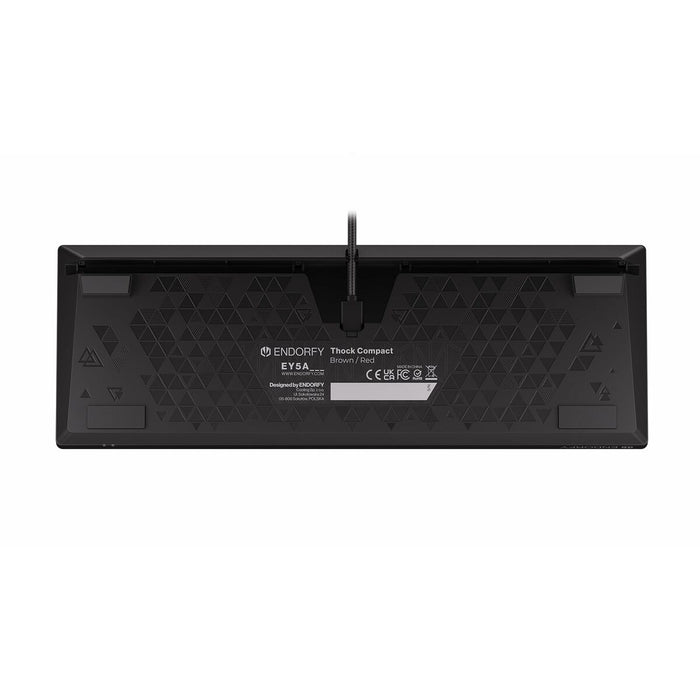 Tastatură Endorfy EY5A071 Negru Roșu