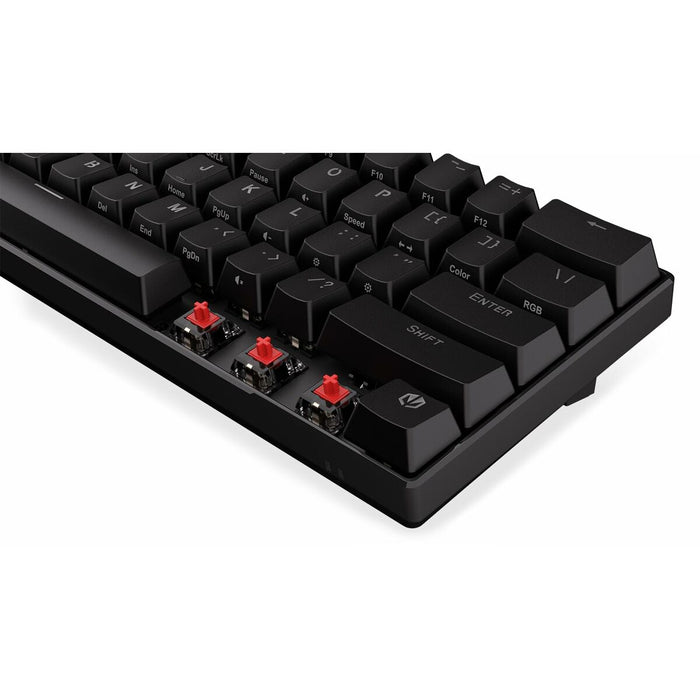 Tastatură Endorfy EY5A071 Negru Roșu