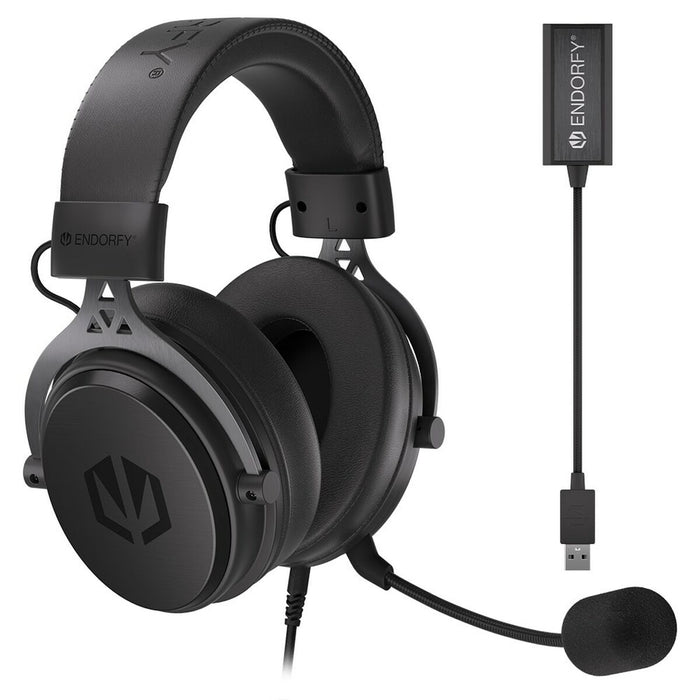 Căști cu Microfon Endorfy VIRO Plus USB Negru