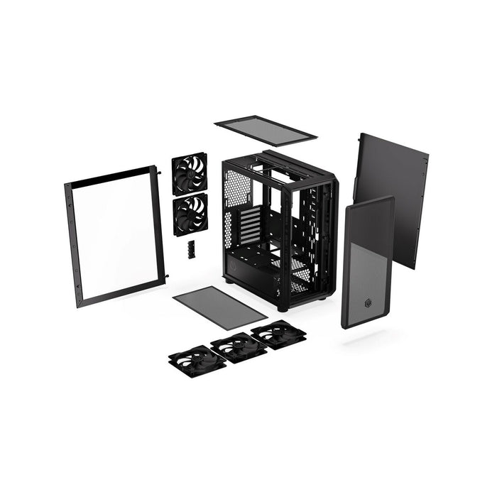Cutie Externă Endorfy Arx 500 Negru 3,5" 2,5" ATX Mini-ITX mATX