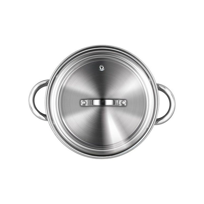 Tigaie Smile MGK-21 Oțel Oțel inoxidabil Ø 18 cm Ø 24 cm Ø 20 cm Ø 16 cm (4 Unități)