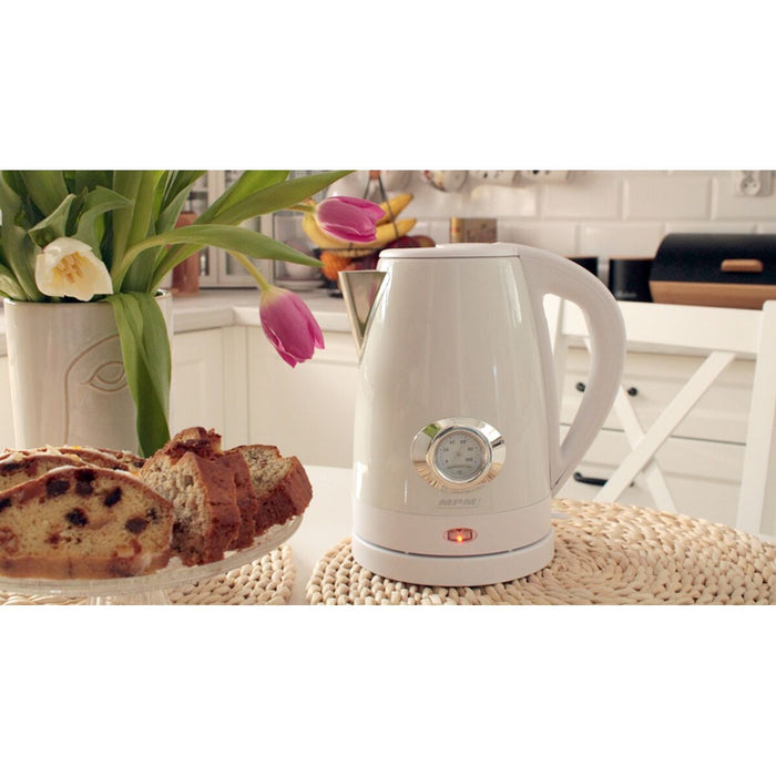 Fierbător Mpm MCZ-108 Alb Oțel inoxidabil 1500 W 1,7 L