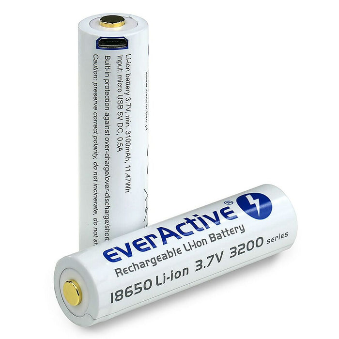 Baterie reîncărcabilă EverActive FWEV1865032MBOX 18650 3200 mAh 3,7 V