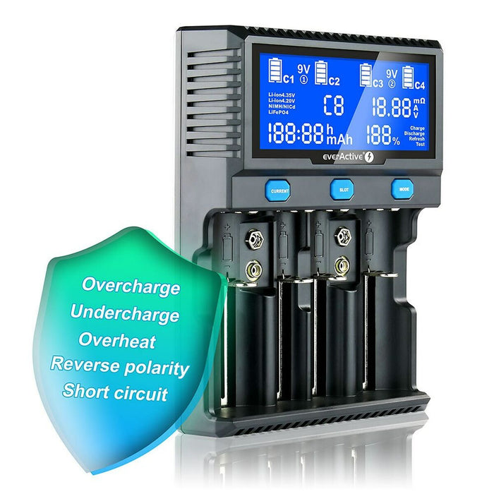 Încărcător de baterii EverActive UC-4200