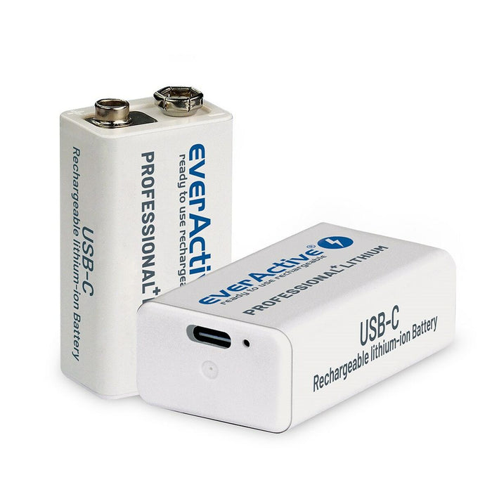 Baterii Reîncărcabile EverActive EVHR22-550C 9 V