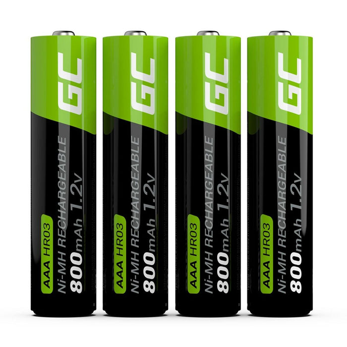 Baterii Reîncărcabile Green Cell GR04 800 mAh 1,2 V AAA